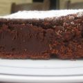 Gâteau au chocolat, moelleux et fondant.