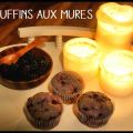 Muffins aux mûres