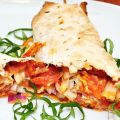 Recette de wrap pizza tomates - jambon -[...]