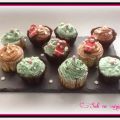 Cup cakes coeur de confiture de lait, ganache[...]
