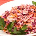 Salade de chou aux fines herbes