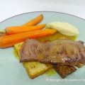 Hampe de boeuf sauce madère, écrasé de céleri[...]