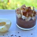 Crème minute au chocolat et poire cacaotée