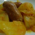 Pommes de terre aux granny smith et au chorizo
