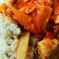 Poulet au curry rapide & ses bambous