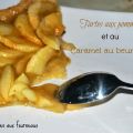 Tarte aux pommes et au caramel au beurre salé