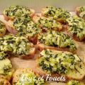 Bouchées épinards et fromage