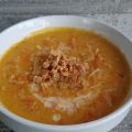 Potage de céleri et patate douce