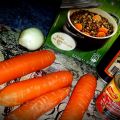 Lentilles vertes aux carottes