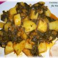 Aloo palak, Recette Ptitchef