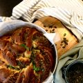 Babka au pesto : basilic chèvre