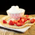 Pancake Hollandais Fraises et Chantilly