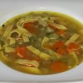 Soupe au poulet et nouilles de Lexibule