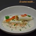Roulés farcis au surimi, et son velouté surimi[...]