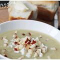 Potage de navet et pomme.