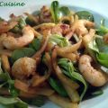 Salade de crevettes