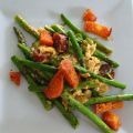 Asperges aux oeufs brouillés à l'espagnole