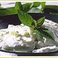 Tzatziki ou Concombre de France à la crème de[...]