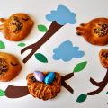 Recette de brioche de Pâques en forme d'oiseau