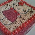 Gâteau Hello kitty (Hello kitty cake)