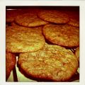 Cookies au praliné et éclats de pistache