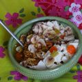 Salade de petit épeautre, carottes, céleri[...]