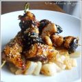 Petites brochettes de râbles de lapin,[...]