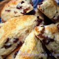 Scones canneberges et raisins