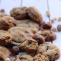 Mes cookies chocolat/noisettes et noix de pécan