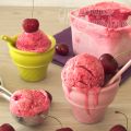Le sorbet à la cerise {sans sorbetière}