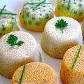 Flans 3 légumes au parmesan, Recette Ptitchef