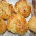 Gougères au sésame et 4 épices pour l