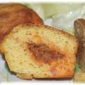 Muffin chorizo-purée de tomates confites