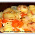 gratin pomme de terre carotte façon boulangère.