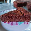 Gâteau tout chocolat sans gluten et sans plv