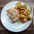 Crevettes au curry et au lait de coco - Recette[...]