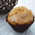 Muffins citron en coque de chocolat