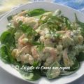 Salade de crevettes