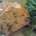 Cake aux courgettes et lardons
