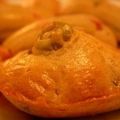 Madeleines au jambon de dinde et aux olives,[...]