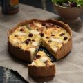 Quiche (sans crème ) aux poireaux , au chèvre[...]