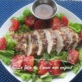 SALADE DE POULET GRILLÉ ET DE TOMATES,[...]