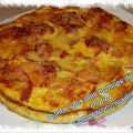 Quiche sans pâte pdt chorizo