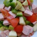 Salade multicolore