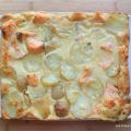 Quiche sans pâte saumon - pommes de terre -[...]