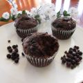 Muffins bleuets et chocolat