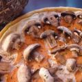 Tarte fine aux champignons, saumon fumé,[...]