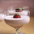 Mousse aux fraises à la ricotta vanillée & aux[...]