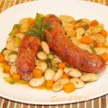 Saucisses aux haricots blancs