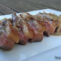 Magrets au barbecue et marinade aux cèpes